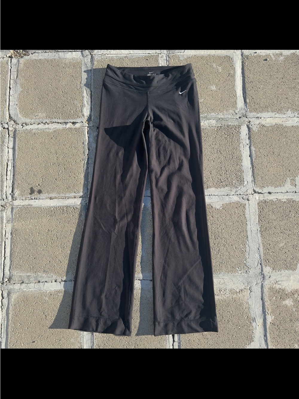 Y2K Nike Black Flare Leggings